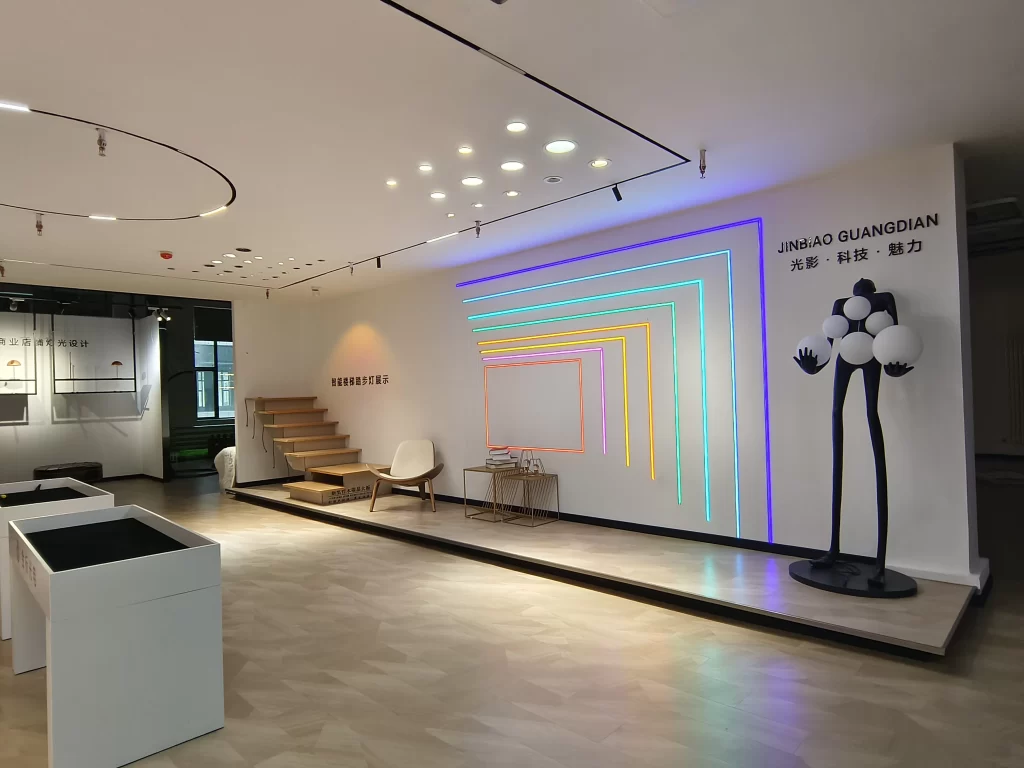 Jinbiao Lighting's Showroom