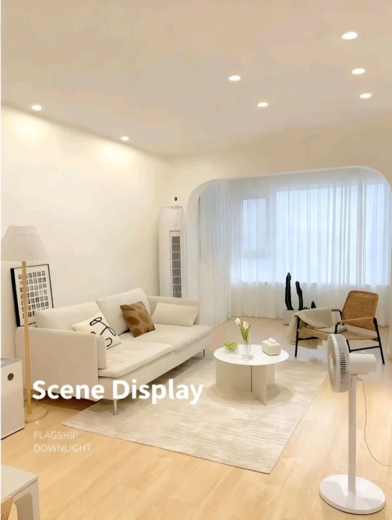 LED Recessed Panel Light — Effect Images (Jinbiao)