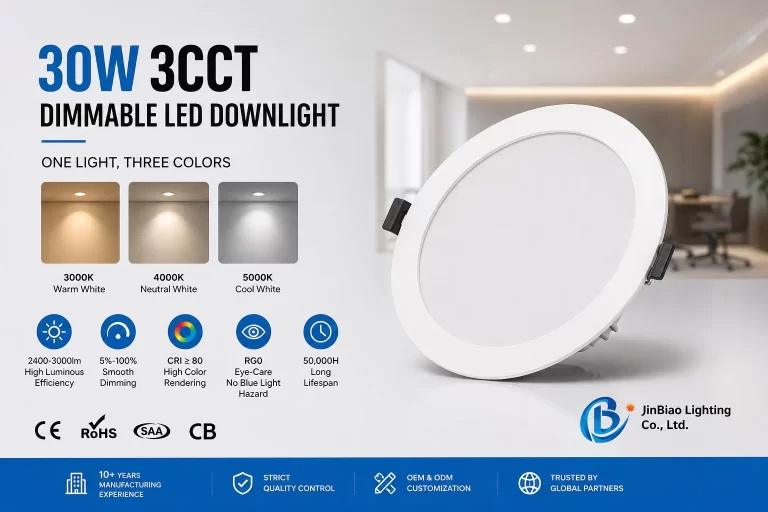 Gold-Label LED Recessed Panel Light: Technical Data and Images