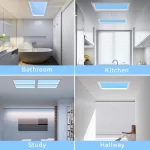 LED Artificial Skylight Blue Sky Ceiling Light