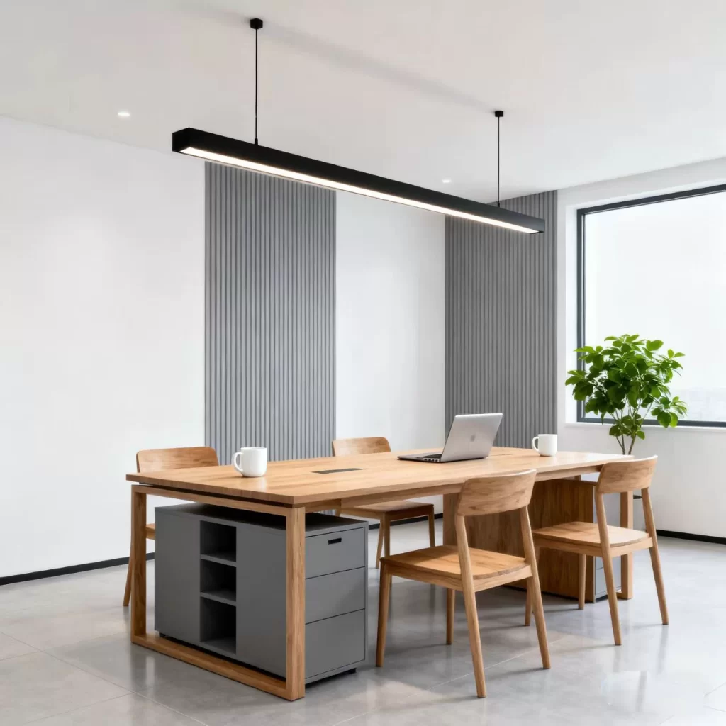 suspended-led-linear-office-lighting-fixture