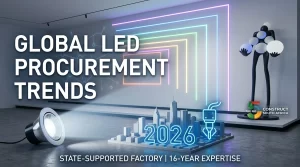 LED lighting procurement trends 2026