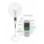 Jinbiao Lighting Solar Fan with Bluetooth Speaker