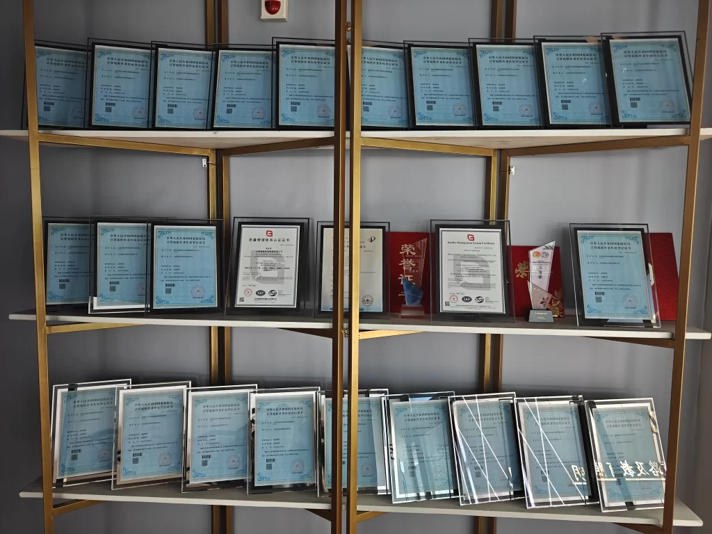 Jinbiao Lighting's Wall of Honors in the LED Industry