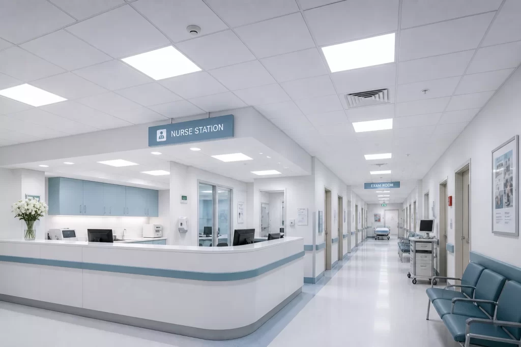 Panel Light Applications in Hospitals