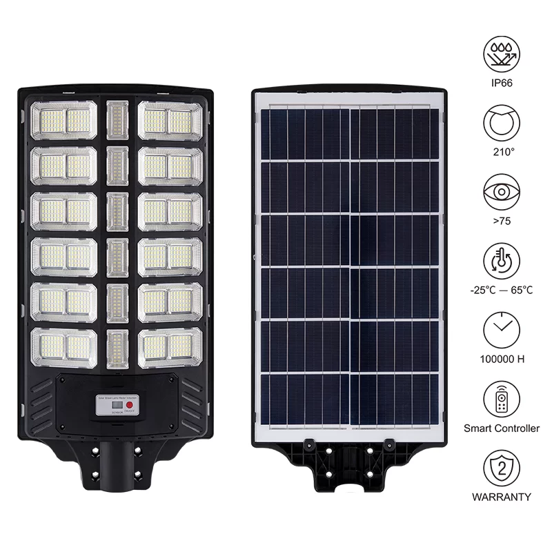 LED solar street lights manufactured by Jinbiao Lighting