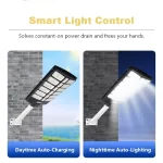 LED solar street lights manufactured by Jinbiao Lighting