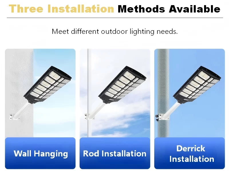 LED solar street lights manufactured by Jinbiao Lighting