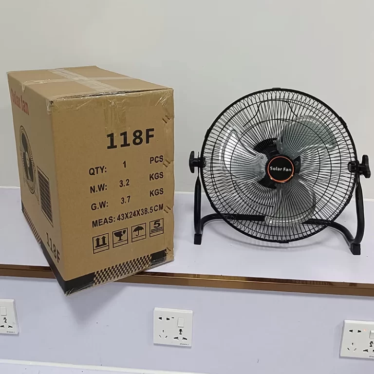 Solar fans manufactured by Jinbiao Lighting