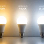 LED Lighting's Color Temperature Comparison Chart