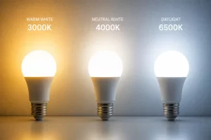 LED Lighting's Color Temperature Comparison Chart