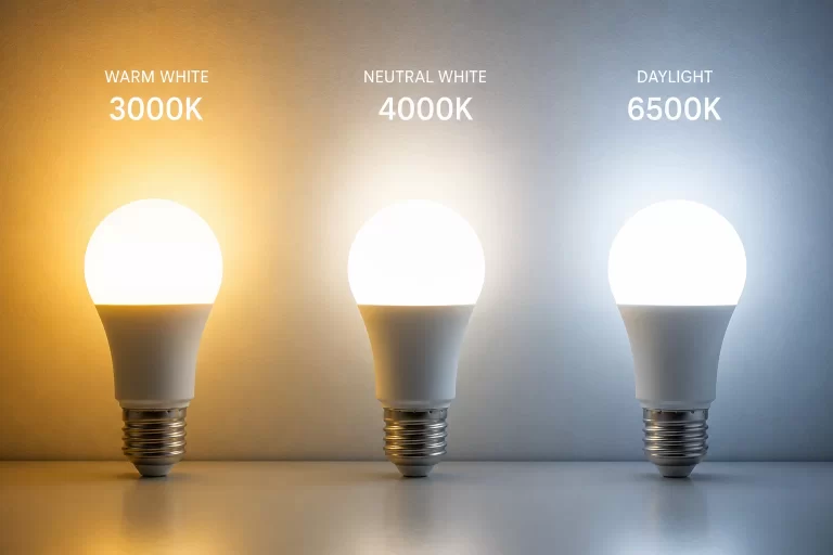 LED Lighting's Color Temperature Comparison Chart
