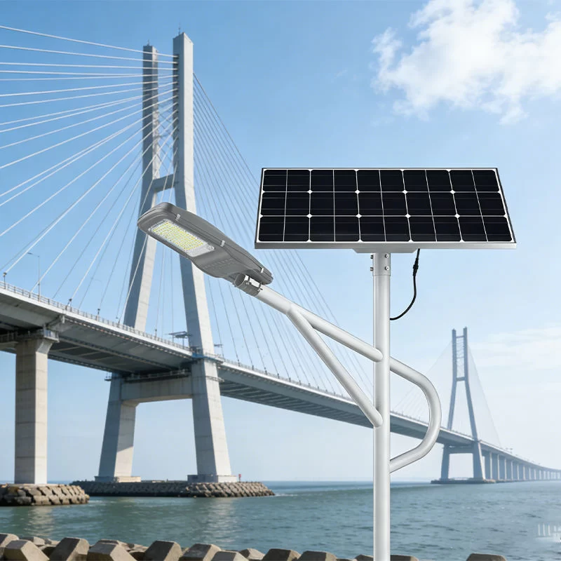 LED solar street lights manufactured by Jinbiao Lighting