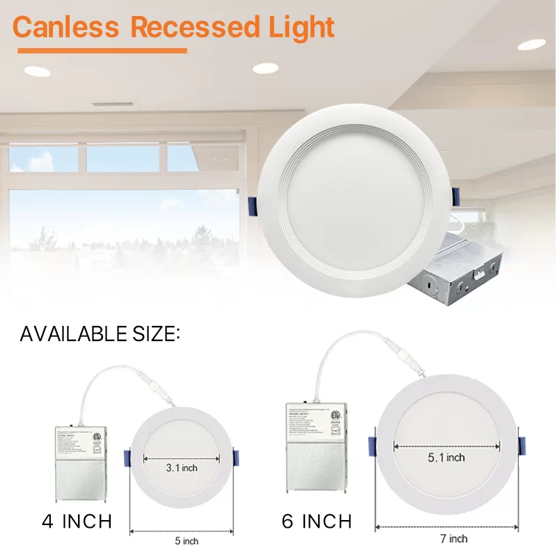 4 6 Inch LED Recessed Ceiling Light