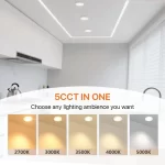 4 6 Inch LED Recessed Ceiling Light