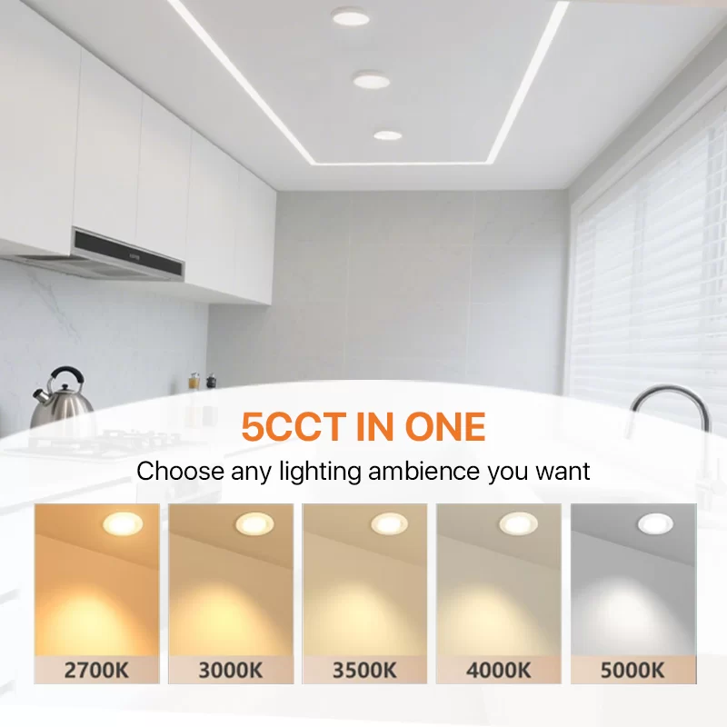 4 6 Inch LED Recessed Ceiling Light