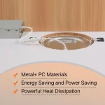 4 6 Inch LED Recessed Ceiling Light