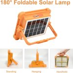 Solar Powered Portable LED Flood Light