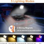 Solar Powered Portable LED Flood Light