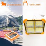 Solar Powered Portable LED Flood Light